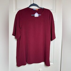 Chic Maroon Women's Blouse